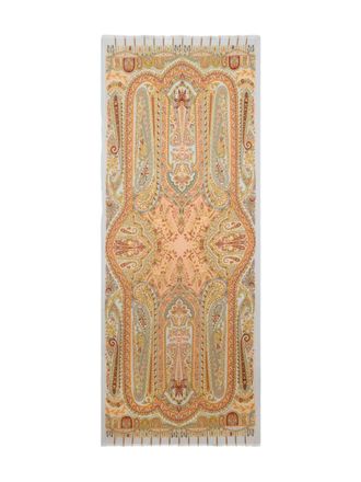 Etro floral-motif scarf - Beige