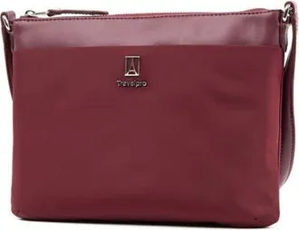 Travelpro Platinum Elite Womens Crossbody in Bordeaux at Nordstrom