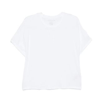 Majestic Filatures Majestic Filatures, T-Shirts, female, White, Size: S T-shirt Girocollo