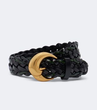 Etro Woven leather belt