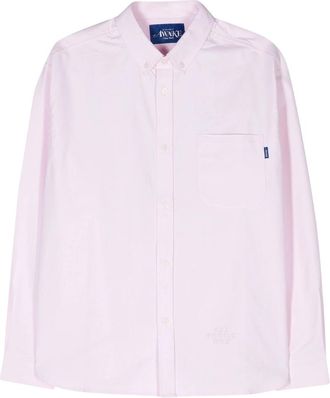 A.W.A.K.E. Logo-embroidered Piqu&eacute; Shirt