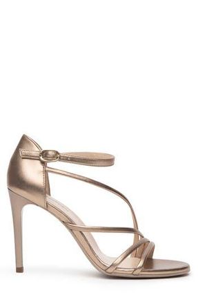 Nero Giardini Strappy Sandal in Metallic at Nordstrom Rack, Size 9Us / 39Eu