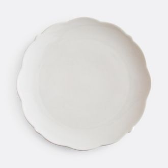 La Redoute Interieurs Set van 4 platte borden in porselein, Hir&egrave;ne