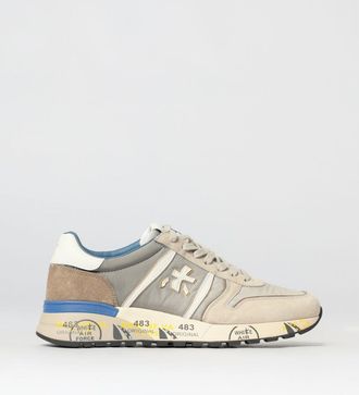 Premiata Sneakers Lander Premiata in camoscio e nylon