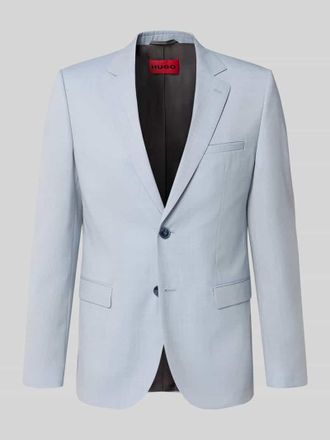 HUGO BOSS Super Slim Fit Anzugsakko aus Schurwoll-Mix Modell ARTI in Hellblau, Gr&ouml;&szlig;e 102