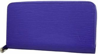 Louis Vuitton Pre-owned Wallets, female, Purple, Size: ONE SIZE Pre-owned Long wallet (bi-fold)