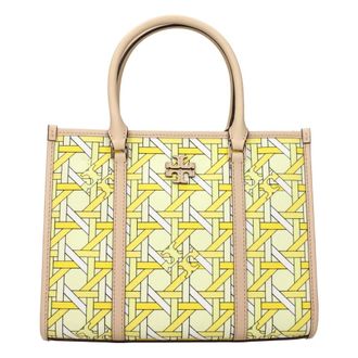 Tory Burch Tote Bag - Dames - Tassen - Geel - Maat: ONE Size Zijde