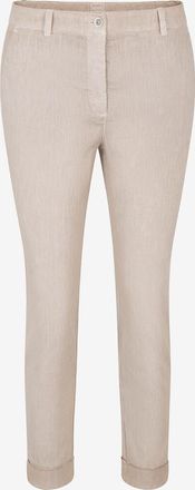 120% Lino Slim-Fit Hose aus Leinen und Baumwolle