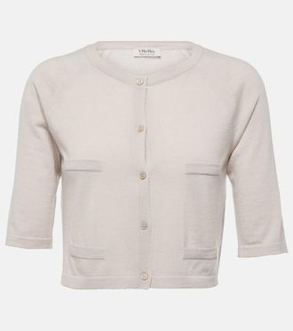 Max Mara Cardigan cropped in lana