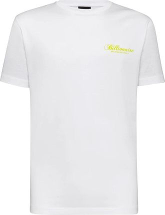 Billionaire Boys Club T-Shirt Ronde Hals Crest - Heren - T-shirts - Wit - 3XL - Katoen - Tops