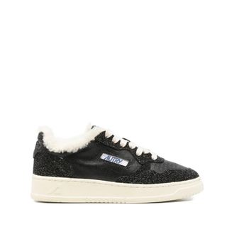 Autry Medalist Sneakers - Dames - Sneakers - Zwart - 38 EU - Katoen - Schoenen