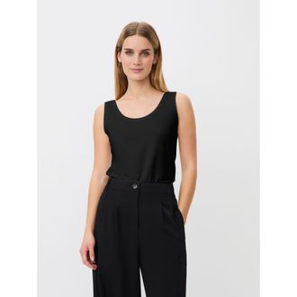 Masai Maels Scoop Neck Vest in Black at Nordstrom, Size Xx-Large