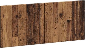 vidaXL Cabecero Montada En La Pared Breda Madera Envejecida Vidaxl