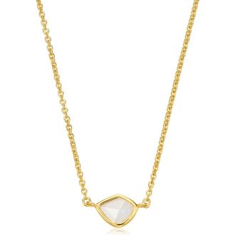 Monica Vinader MV Siren Mini Nugget Necklace in Yellow Gold at Nordstrom Rack, Size 18 In