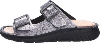 Finn Comfort Dames, Schoenen, Grijs, Maat: 43 EU Leer