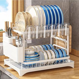 OEM Cesta Escurridora Para Fregadero, Escurridor De Encimera De Cocina, Escurridor De Platos De Acero Inoxidable, Escurridor De Platos De Encimera De Coci