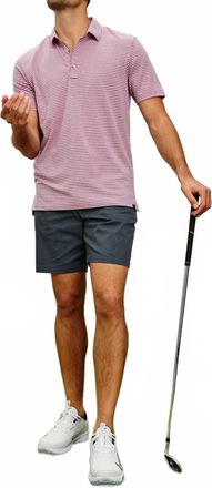 Rails Mens Merced Golf Polo Shirt In Hibiscus Mirage