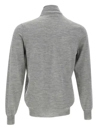 FILIPPO DE LAURENTIIS high-neck sweater - men - Wool - 60 - Grey
