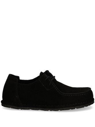 Birkenstock Utti Lace s Black, Suede Leather