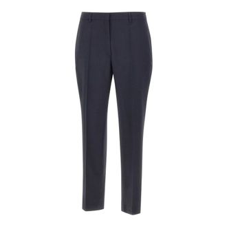 Filippa K Cropped Trousers, female, Blue, Size: L Emma Cropped Trousers