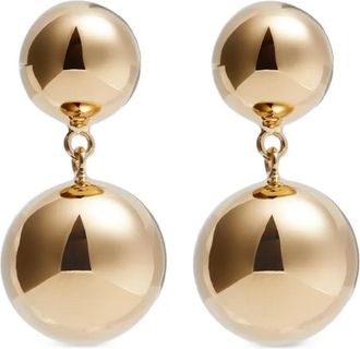 LI&Eacute; STUDIO Caroline drop earrings - Goud