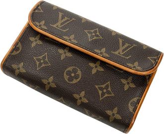 Louis Vuitton Brown Monogram Canvas Florentine (Authentic Pre-Loved)