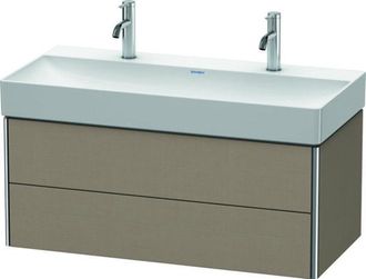 Duravit Duravit - Xsquare Mueble De Pared 98,4 46,0 Cm, 2 Cajones, Para