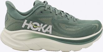 Hoka One One Green Clifton 10 Sneakers