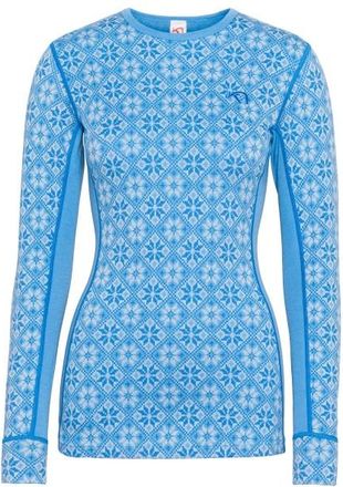 Kari Traa Rose L/S 2.0 Merinounterw&auml;sche f&uuml;r Damen | blau