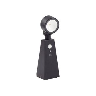 Lindby L&aacute;mparas Solares raide En Negro De Aluminio - Lindby