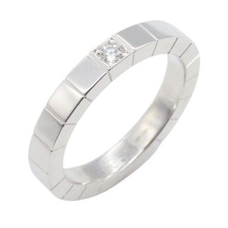 Cartier Silver Clear White Gold (18K) Band Ring (Pre-Owned)