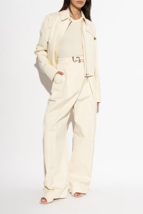 Sportmax Finanza Jacket, Womens, Cream