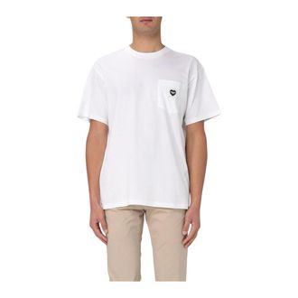 Carhartt Work in Progress Carhartt Wip, T-Shirts, male, White, Size: XS Pocket Tee TShirt