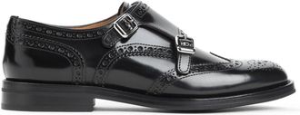Churchs Black Lana R Calf Leather Derbies-Donna