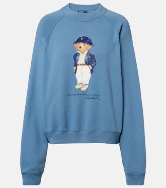 Polo Ralph Lauren Sudadera Polo Bear en mezcla de algod&oacute;n