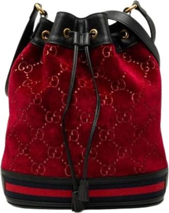 Gucci Bolso Pre-owned tipo cubo - Pre-owned - Mujer - Rojo - ONE SIZE