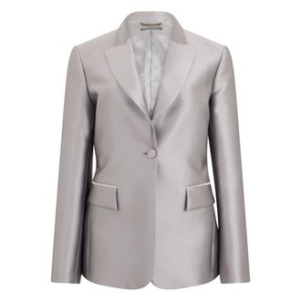 Alberta Ferretti Mujer, Chaquetas, Gris, Talla: S