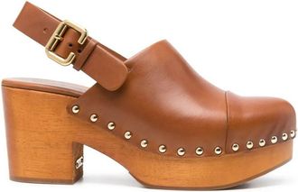 Chlo&eacute; Jeannette Wedge Clogs Shoes