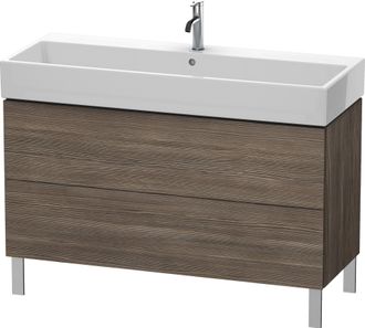 Duravit Duravit L-cube Mueble De Aseo Vertical 118,4 X 45,9 Cm, 2 Extra&iacute;bles, Para Vero Air 235012, Color: Pino Terra Decor - Lc677905151