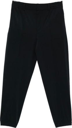 Emporio Armani Sweatpants, male, Blue, Size: 2XL Stretch-nylon Trousers