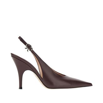 Gianvito Rossi Sofia leather slingback pumps Woman 36+