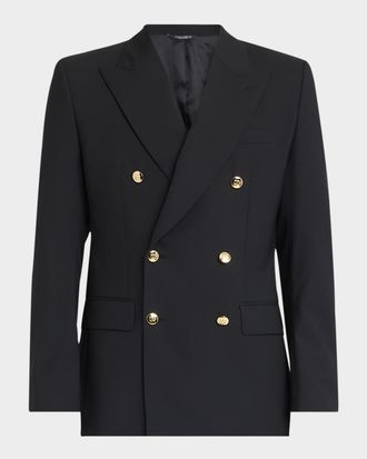 Dolce & Gabbana Men & apos;s Double-Breasted Wool Suit