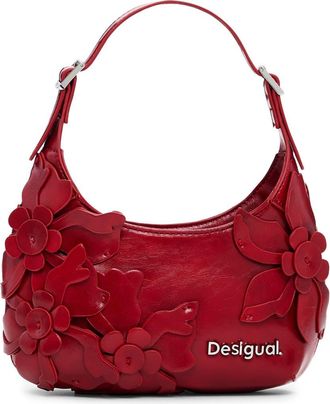 Desigual Faux Leather Shoulder Bag in Red at Nordstrom