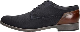 Bugatti Licio Eco - Heren - Nette schoenen - Blauw - 43 EU - Schoenen