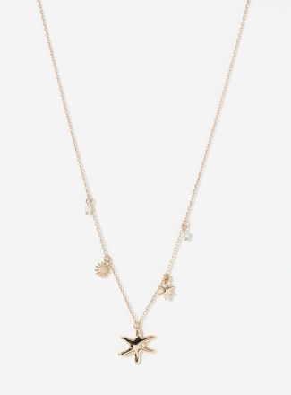 Pilgrim Womens Prism lariat chain