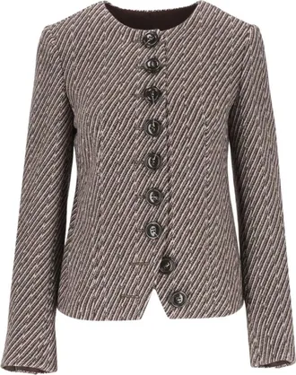 Emporio Armani Donna, Giacche, Marrone, XS, new