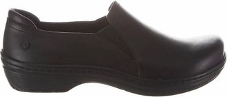 Klogs Womens The Moxy Clogs In Black Full Grain