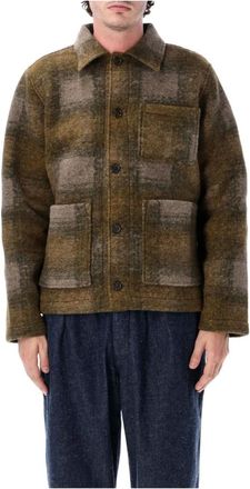 Universal Works Chaqueta Tag - Jackets - Hombre - Verde - XL