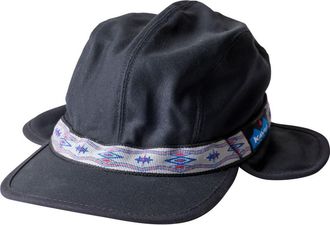Kavu Strapcap Trapper Cap in Jet Black at Nordstrom