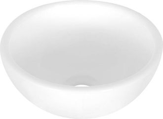 Differnz Ruz Waskom Dia 25X11.5Cm Keramiek wit